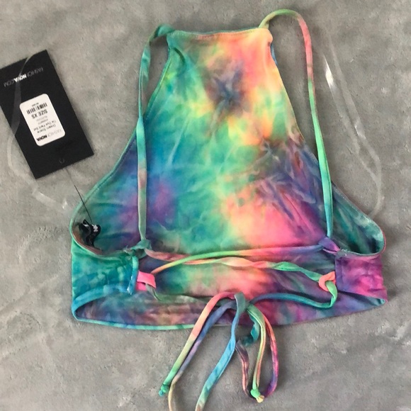 FASHION NOVA - tie dye crop - Picture 3 of 4